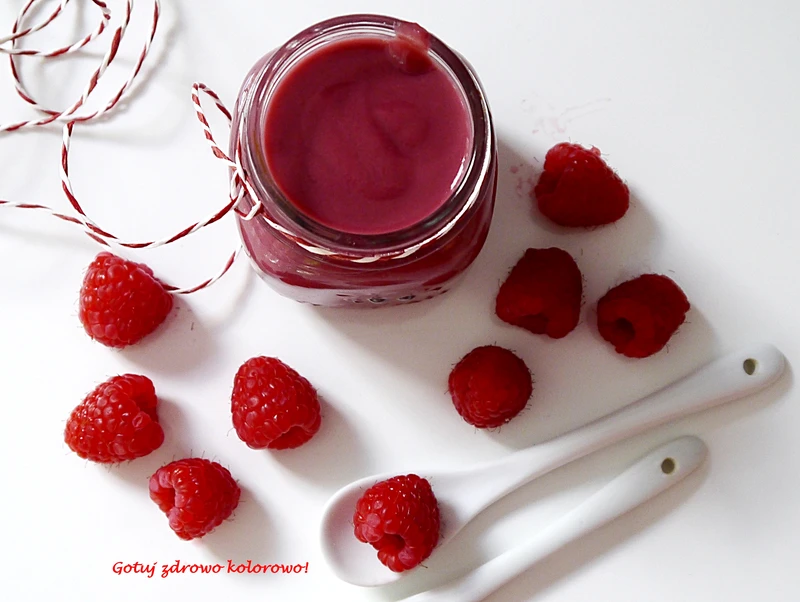 Malinowy curd