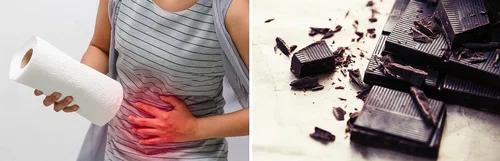 Jesz czekoladę żeby powstrzymać BIEGUNKĘ? Obalamy popularny mit!
