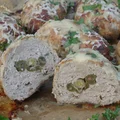 Pieczone roladki z fasolką szparagową