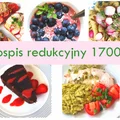 PRZYKŁADOWY JADŁOSPIS ODCHUDZAJĄCY 1700 KCAL