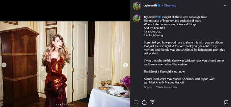 Zdjęcie Fani będą zachwyceni? Nowy album Taylor Swift i film już w kinach! #1