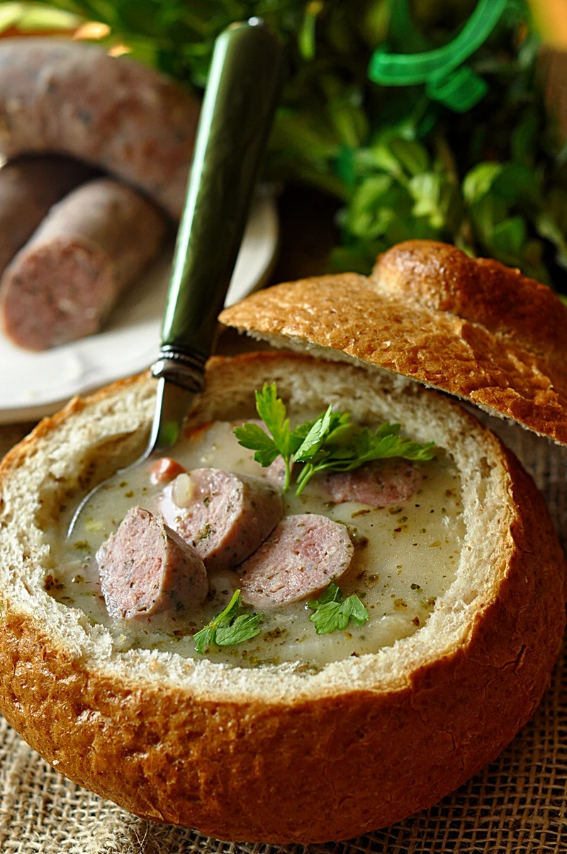 Chleb do żurku. Chlebowe miski