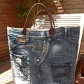 Jeansowa torba