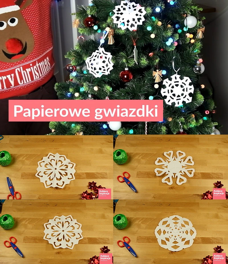 Papierowe gwiazdki