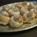 Ptysie z kremem ze śmietanki i mascarpone