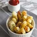 Frytki halloumi z piekarnika (2 składniki)