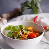 Czerwone curry z rybą, fasolką i batatami