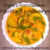 Orientalna Zupa z Kurczakiem, Mleczkiem Kokosowym i Makaronem Chow Mein