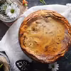 Sernik waniliowo-czekoladowy