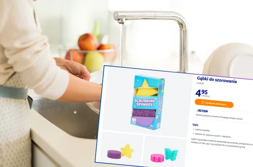 Tańszy zamiennik Scrub Mommy i Daddy? Te gąbki z Action kosztują tylko 4,95 zł!