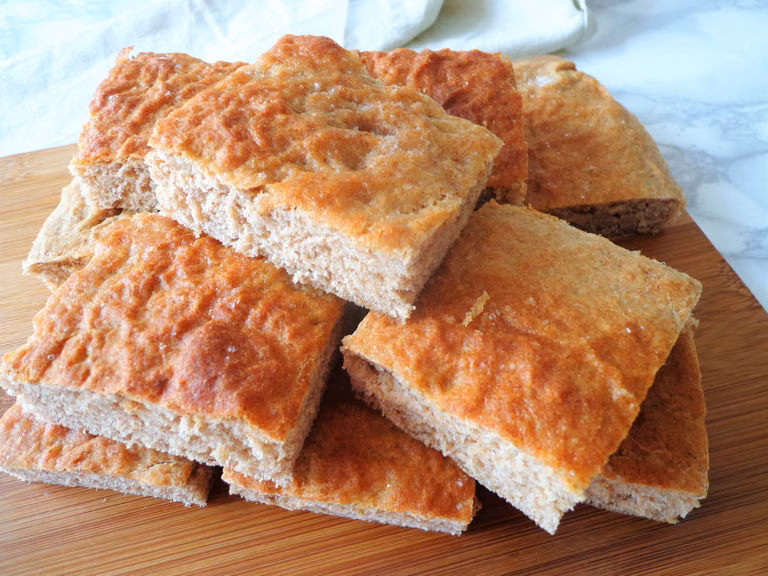 Razowa focaccia