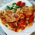 Bułomlet – czyli omlet z kajzerką i pomidorami