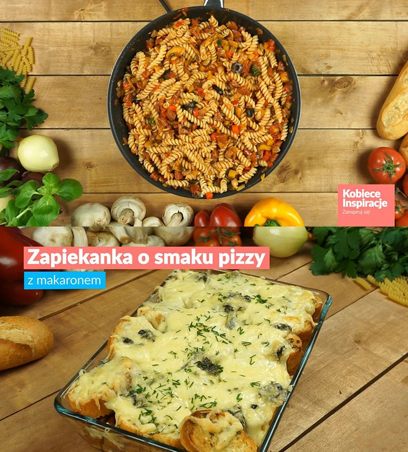 Zapiekanka o smaku pizzy
