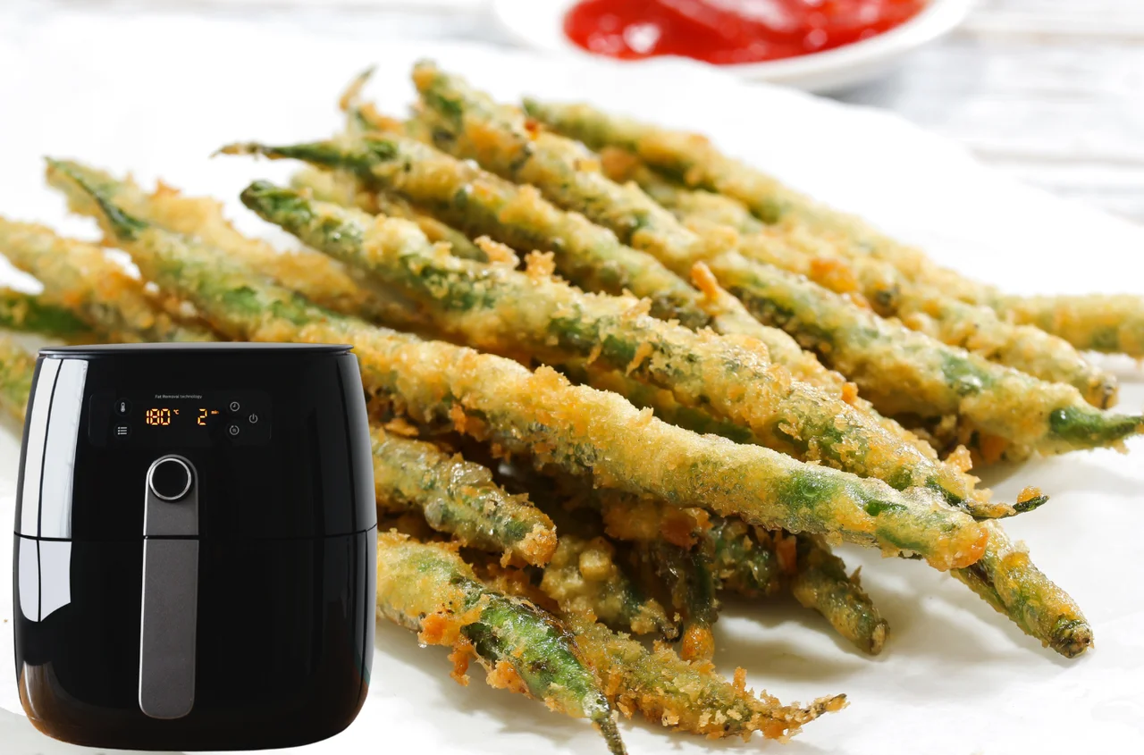 Zrób frytki z fasolki szparagowej – ten przepis z Airfryera bije rekordy popularności!