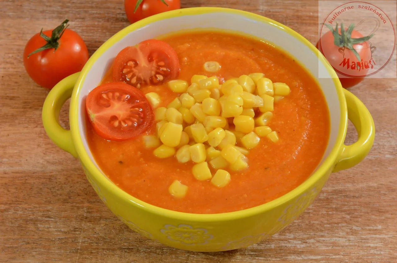 Zupa marchewkowo-pomidorowa
