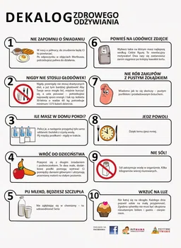Dekalog zdrowego odżywania się