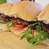 Domowy burger wołowy