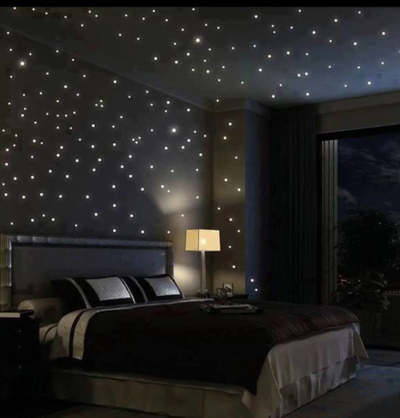 Sypialnia pełna gwiazd