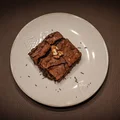 Brownie z orzechami laskowymi i solą morską