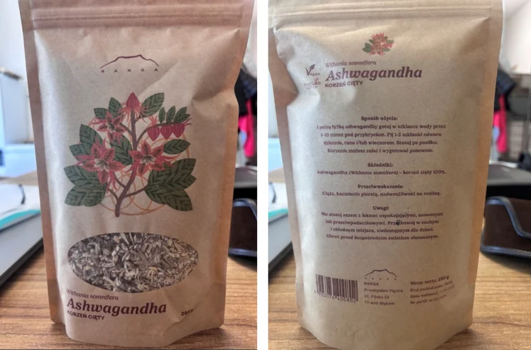 Zdjęcie Wycofanie Ashwagandhy z powodu chlorpiryfosu – co każdy konsument powinien wiedzieć #1