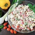 Sałatka z tortellini i szparagami
