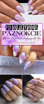 TOP 24 Niesamowite Inspiracje na Fioletowe Paznokcie