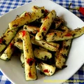Smażona cukinia na ostro - 45 kcal!
