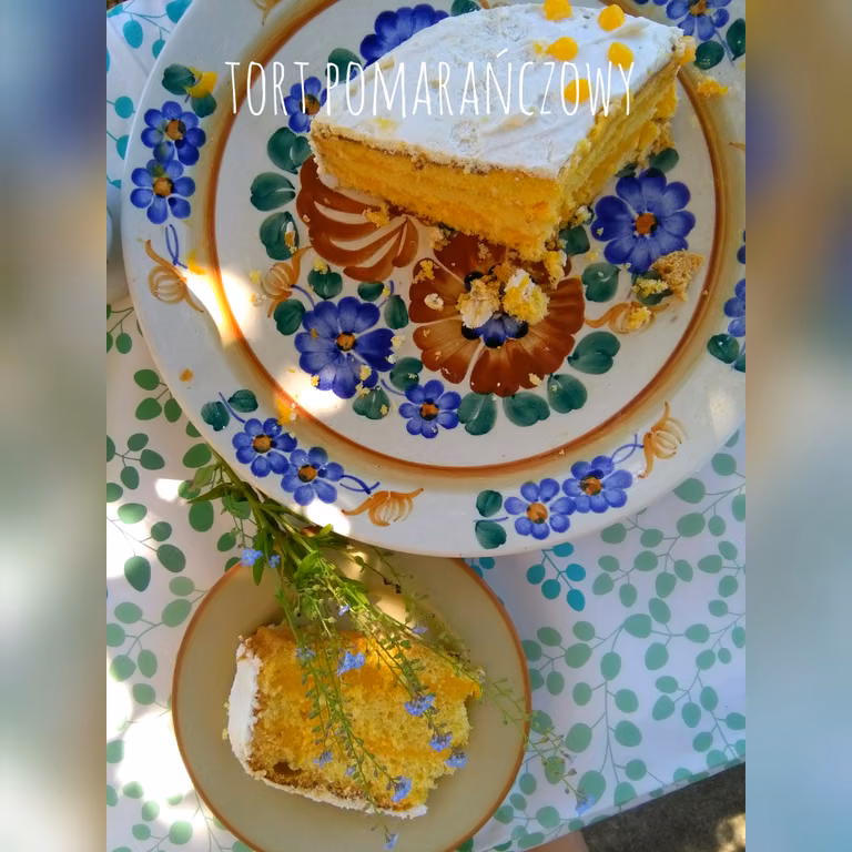 Tort pomarańczowy