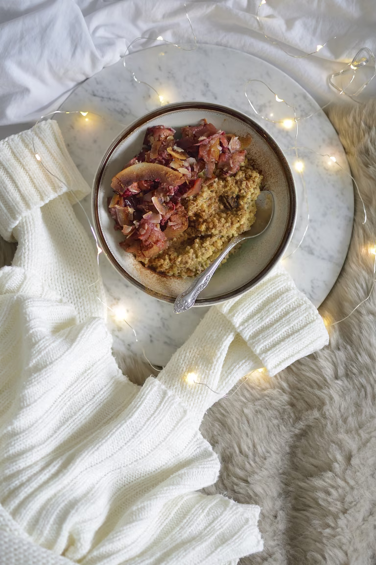 KASZA JAGLANA Z CHIA I PIECZONYMI OWOCAMI! ZDROWO I FIT!