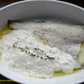 Dorsz w sosie śmietanowo-serowym