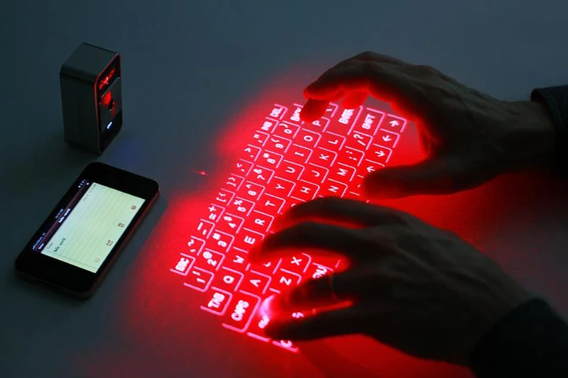 Laserowa klawiatura....WOW
