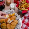 Ryba w cieście z domowymi frytkami, czyli FISH&CHIPS