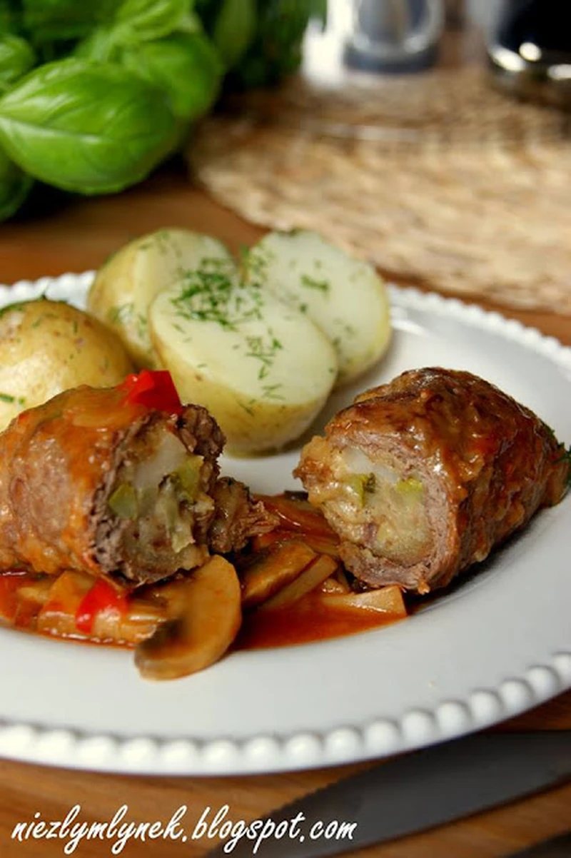 Dzikie zrazy z sarny albo jelenia