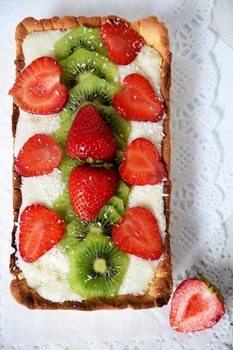 Fit tarta z budyniem jaglanym