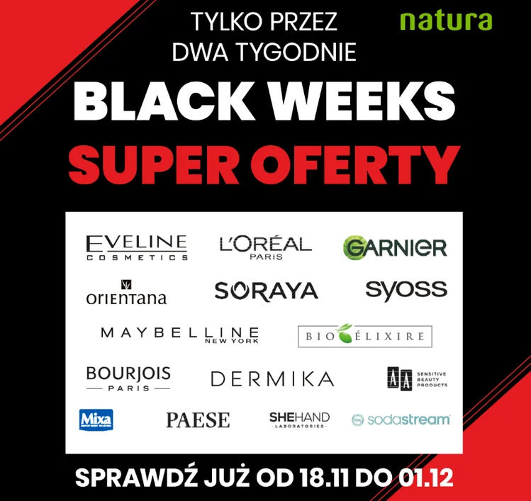 Zdjęcie W drogerii Natura wyjątkowa promocja na Black Weeks! 2 plus 1 na kultową markę kosmetyczną! #4