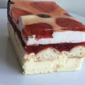 Torcik z kremem bez pieczenia