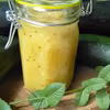 Dżem z cukinii z miętą