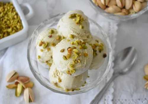 Domowe lody pistacjowe - tylko 3 składniki