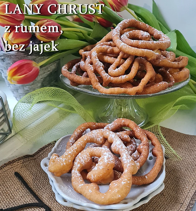 Chrust lany bez jajek - Damsko-męskie spojrzenie na kuchnię