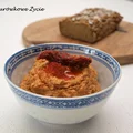 Domowy hummus (wersja uproszczona) z suszonymi pomidorami