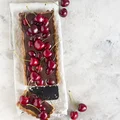 CZEKOLADOWA TARTA Z CZEREŚNIAMI
