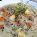 Zupa koperkowa z pulpetami