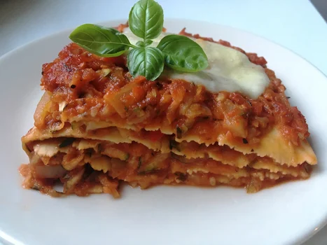 LASAGNE Z WARZYWAMI