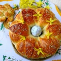 Chlebek wielkanocny.