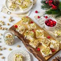 Nugat z pistacjami, żurawiną i migdałami