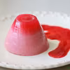 Panna cotta porzeczkowo - kokosowa