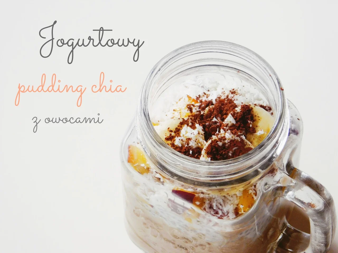 Jogurtowy pudding chia
