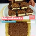 Ciasto mleczna kanapka