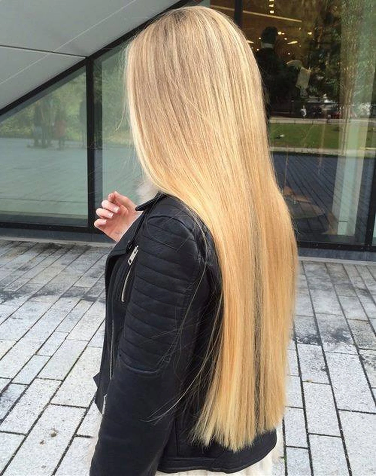 Piękne długie włosy