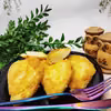 Słodka kapusta obgotowana w panierce